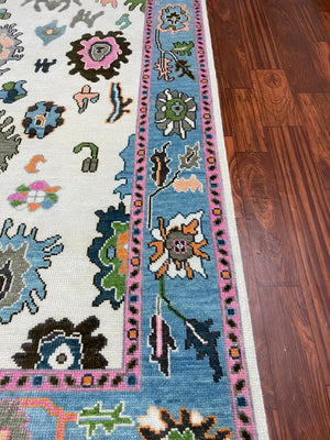 Indian Hand Knotted Rug For Living Room - UR - 0002 image 7