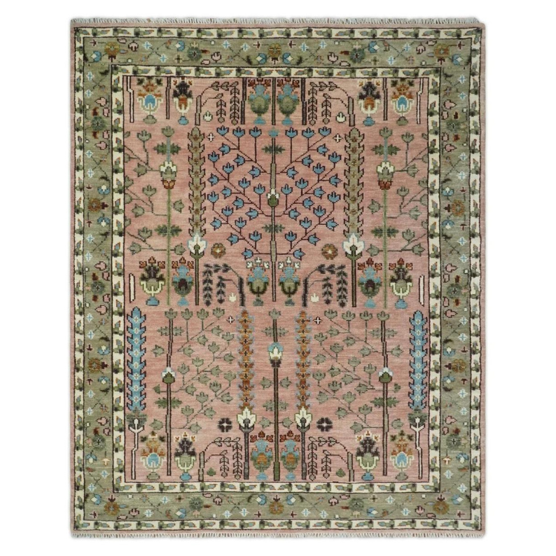 Unique Rugs Hand Knotted Rugs Design UR - 00062 image 0