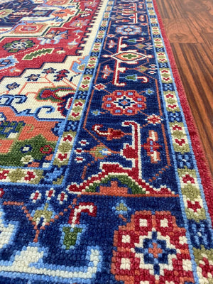 Indian Hand Knotted Rug For Living Room - 0004 image 1