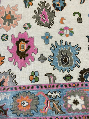 Indian Hand Knotted Rug For Living Room - UR - 0002 image 6