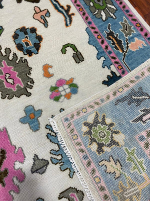 Indian Hand Knotted Rug For Living Room - UR - 0002 image 10