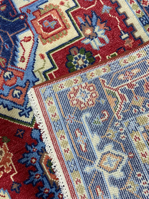 Indian Hand Knotted Rug For Living Room - 0004 image 6