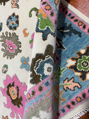 Indian Hand Knotted Rug For Living Room - UR - 0002 image 9