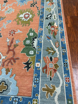 Indian Hand Knotted Rug For Living Room - 0003 image 3