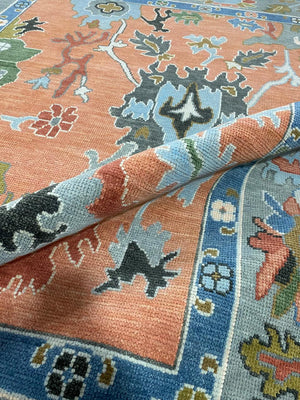 Indian Hand Knotted Rug For Living Room - 0003 image 9