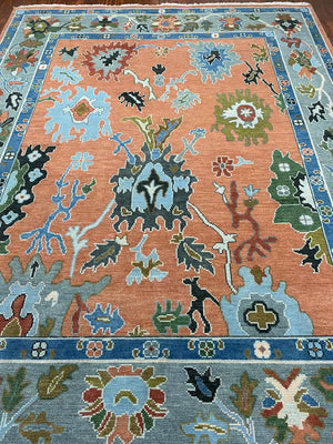 Indian Hand Knotted Rug For Living Room - 0003 image 0
