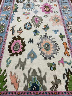 Indian Hand Knotted Rug For Living Room - UR - 0002 image 0