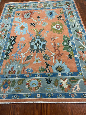 Indian Hand Knotted Rug For Living Room - 0003 image 1