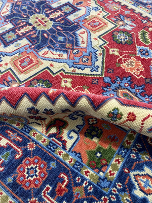 Indian Hand Knotted Rug For Living Room - 0004 image 8