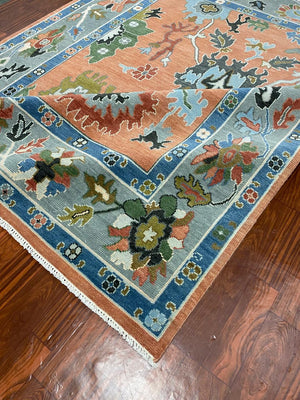 Indian Hand Knotted Rug For Living Room - 0003 image 7