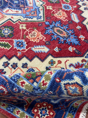 Indian Hand Knotted Rug For Living Room - 0004 image 9