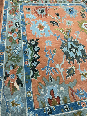 Indian Hand Knotted Rug For Living Room - 0003 image 6