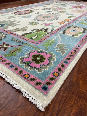 Indian Hand Knotted Rug For Living Room - UR - 0002 image 3